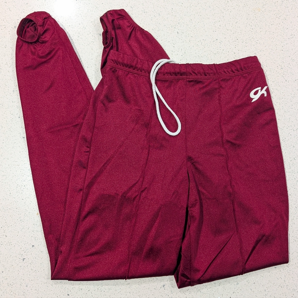 GK Elite Adult Medium AM Gymnastics Jersey Wrestling leotard Stirrup Pants Mens
